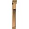 Ekena Millwork Westlake Traditional Smooth Bracket w/ Offset Brace, Western Red Cedar, 5 1/2"W x 36"D x 40"H BKT0604X36X40WTL01SWR - alternate 3